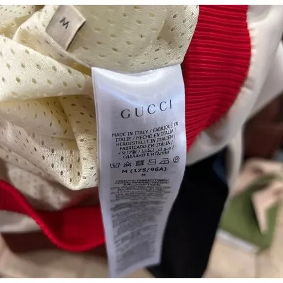 Unisex Gucci light neoprene Gucci logo hoodie size medium fits like large - Picture 12 of 12